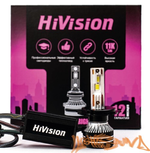 HiVision Z3 Bright H4 4300K (2шт)