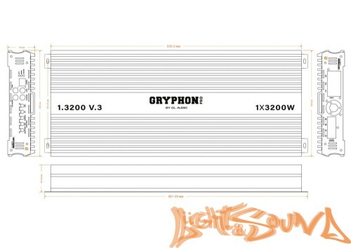 DL Audio Gryphon Pro 1.3200 V.3 усилитель мощности 1-х канальный