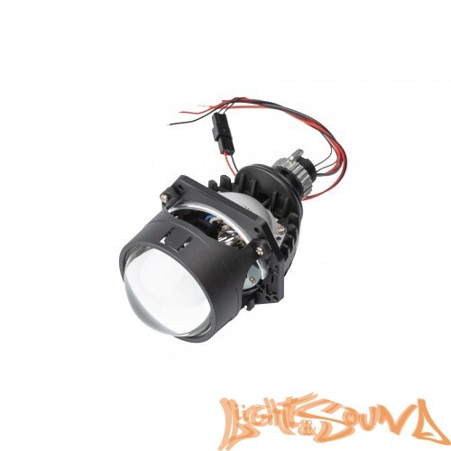 Бидиодная линза Optima Premium Bi-LED Lens SRT Double Chip 2.5", 5500K, 1шт