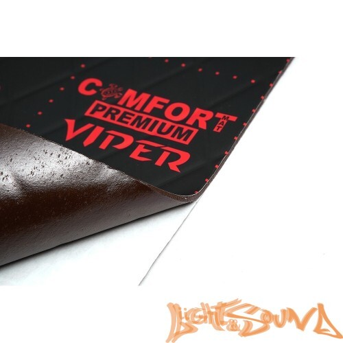 Виброизоляция Comfort mat Dark Viper (50см*70см, в уп.10л)