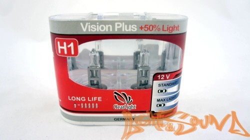 Clearlight Vision Plus + 50% H1 12V, 55W Галогенные лампы (2 шт.)