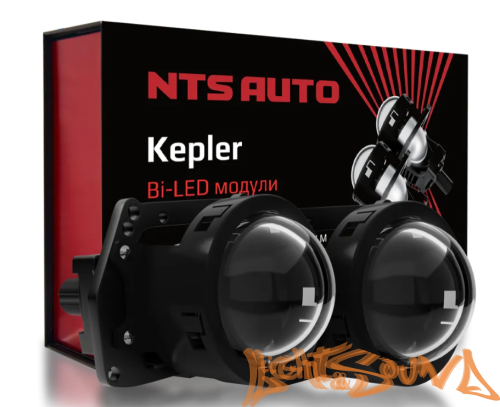 Бидиодная линза NTS AUTO BI-LED KEPLER 3.0", 12V, 6300К, 1шт