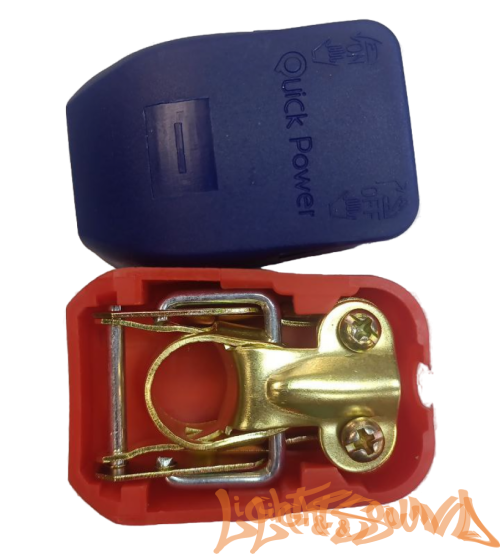 Клемма аккумуляторная АКБ быстросъемные сталь универсальные, ТИП 2, 2шт