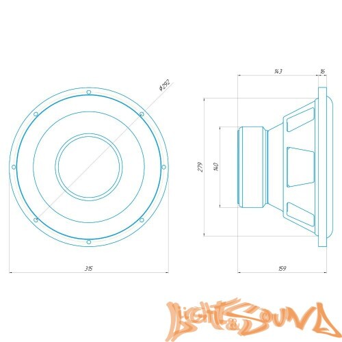 Oris Electronics EL-12 Сабвуфер