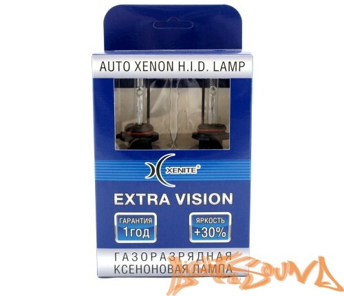 Ксеноновая лампа Xenite 9006 4300 K EXTRA VISION (Яркость + 30%)