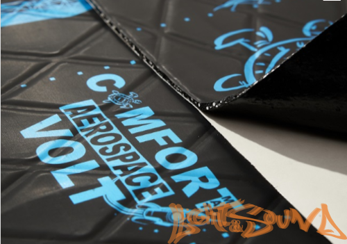 Шумоизоляция Comfort mat AEROSPACE VOLT (50х70см, в уп.10л.)