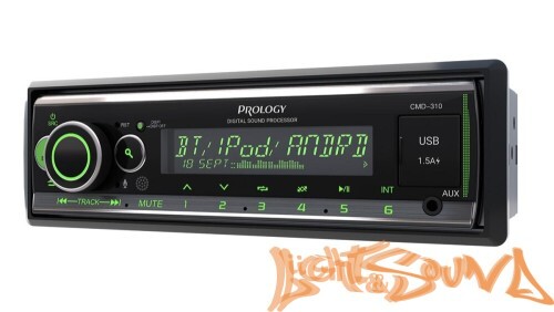 Prology CMD-310 4 х 55 Вт, FM/USB/BT ресивер с DSP процессором