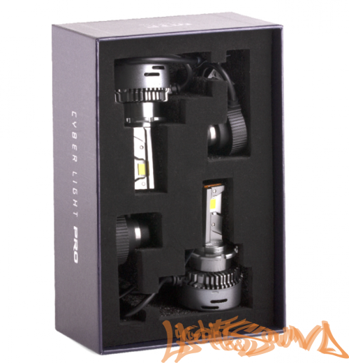 MTF Light, Cyber Light PRO, 4250lm, 42V, 35W, 6000K, кулер, D4S (2шт)