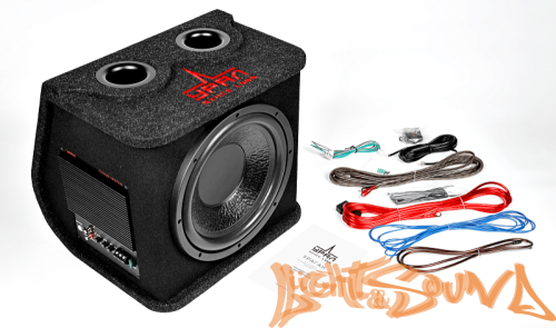 URAL AC-У12А Серый 30см Сабвуфер активный в корпусе