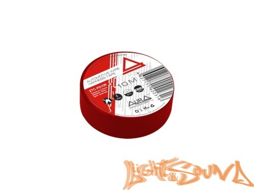 Изолента Aura ZTC-P210R ПВХ (19mmX10m)