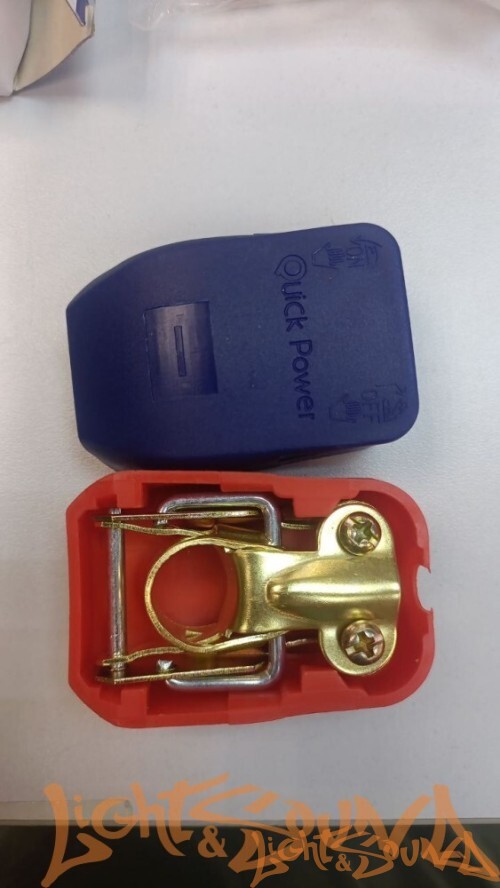 Клемма аккумуляторная АКБ быстросъемные сталь универсальные, ТИП 2, 2шт