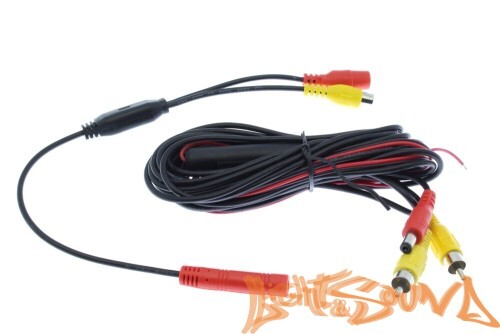 CAM-5HB камера заднего вида универсальная для крепления на гор.поверхность черная