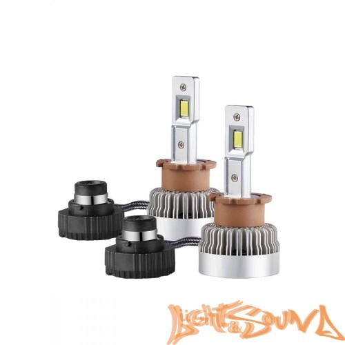 SVS D4 MaxLight D (CSP4575 чип), 5000Lm, 35W, 6000k, кулер, (2шт)