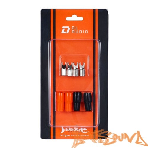 Клемма обжимная, вилка DL Audio Barracuda U-Type 4Ga, 1шт