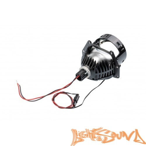 Бидиодная линза Optima Premium Bi-LED Lens SRT Double Chip 3.0", 5500K, 24V 1шт