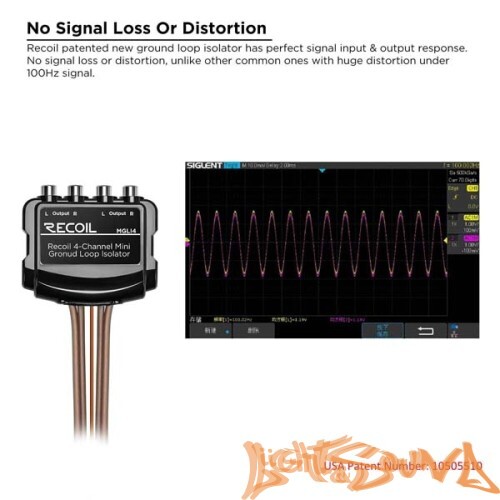 Recoil MGLI4 линейный шумоподавитель 4х-канальный
