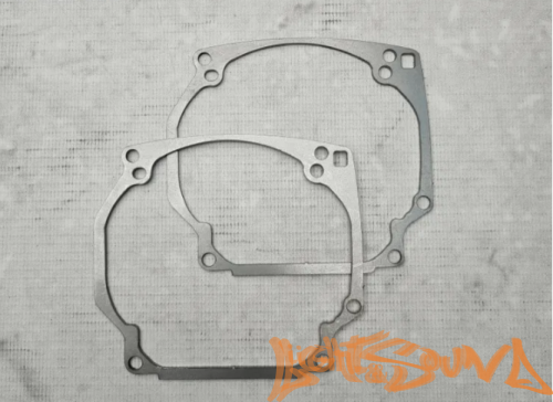 Переходная рамка для Jeep Cherokee III WH рестайлинг (2007-2010) для Hella 3R/5R, 2 шт