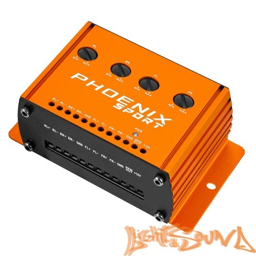 DL Audio Phoenix Sport High Level To RCA Converter 4ch преобразователь высокого уровня