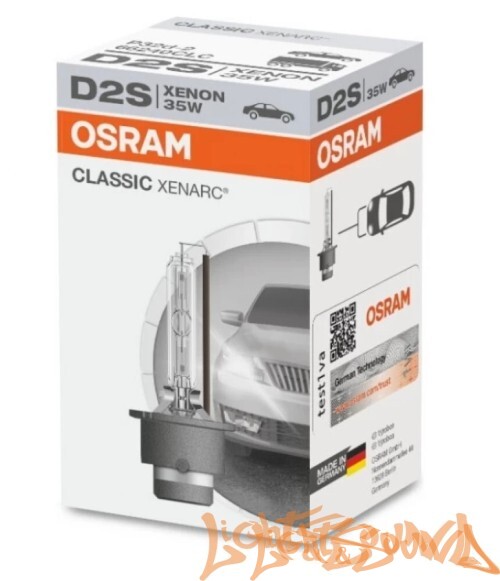 Ксеноновая лампа Osram Xenarc Classic D2S, 35W, 1шт