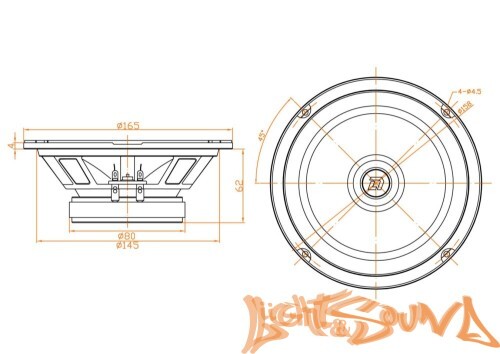 DL Audio Gryphon Lite 165 v.3 широкополосные динамики (комплект)