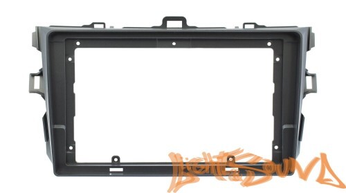 Переходная рамка для Toyota Corolla Axio, Fielder 2006-2013 для установки MFB дисплея, чёрная