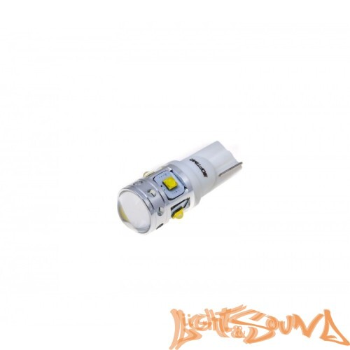 Optima MINI W5W (T10), CAN, CREE XB-D*6, 5500K, 12V, 1 шт