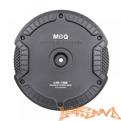 MBQ LW-152 5"x8"x2 380Bт активный сабвуфер в запасное колесо низкий профиль