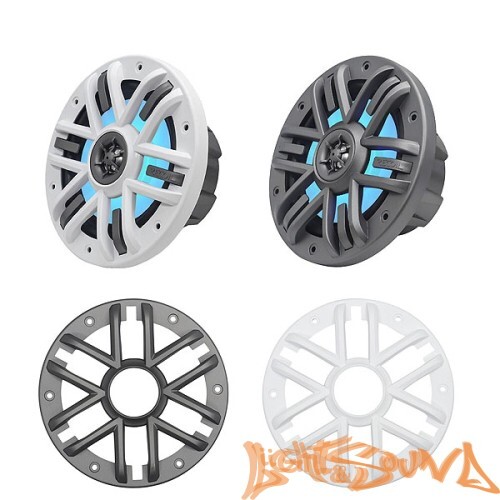 Recoil M1-65 Marine 6.5" (16,5 см), 2-полосная коаксиальная акустическая система для катера, серые