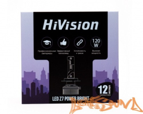 HiVision Z7 Power Bright HB3/9005 6000K (2шт)