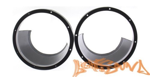 Водозащитный козырёк 6.5" с подиумом (пластик, обычный), 2шт