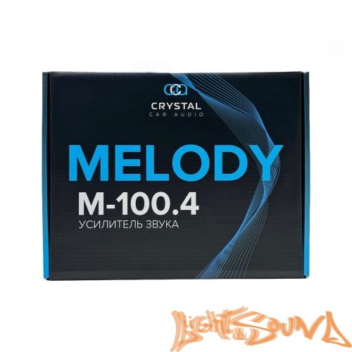Crystal Car Audio MELODY M-100.4 Усилитель мощности 4-канальный