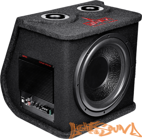 URAL AC-У12А Серый 30см Сабвуфер активный в корпусе