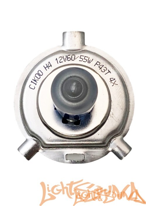 CIKOO, CG0113, H4 4X (супер белый) 12V, 60/55W Галогенная лампа (1шт)