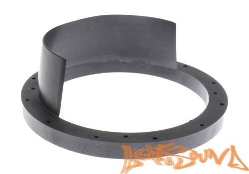 Водозащитный козырёк 6.5" с подиумом (пластик, ср. жестк.), 2шт