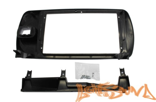 Переходная рамка для Toyota Vitz 2015-2020 для установки MFB дисплея (серебристая)