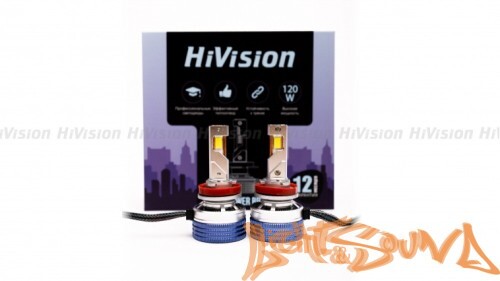 HiVision Z7 Power Bright H11/H8/H16 6000K (2шт)