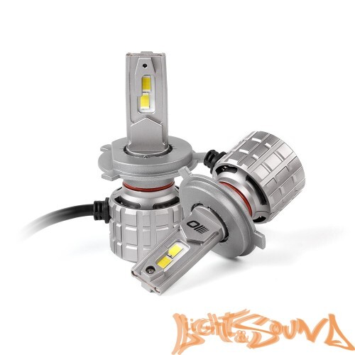 Optima Premium LED ПРОСПЕКТ H4, 80W, 12-24V, 5000K, 8000Lm (2шт)