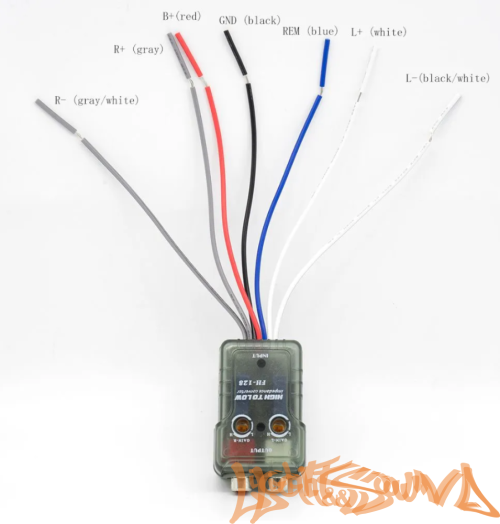 Преобразователь уровня 2-канальный FH-128 c remote