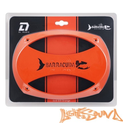 Защитная сетка DL Audio Barracuda 69 Grill Orange 16x24 см, 2шт