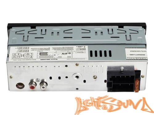 Aura Fireball-204BT USB-ресивер, 12-24V 4x36w, USB SD/FM/AUX/BT, 2 RCA, VA, зеленая подсветка