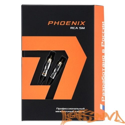 RCA (межблочный) кабель DL Audio Phoenix RCA 5 метров