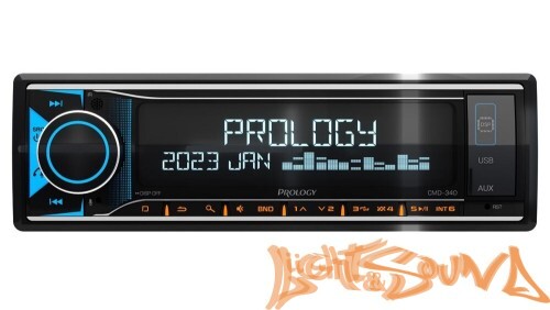 Prology CMD-340 4 х 55 Вт, FM/USB/BT ресивер с DSP процессором