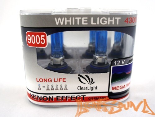 Clearlight White Light HB3 12V, 65W Галогенные лампы (2 шт.)
