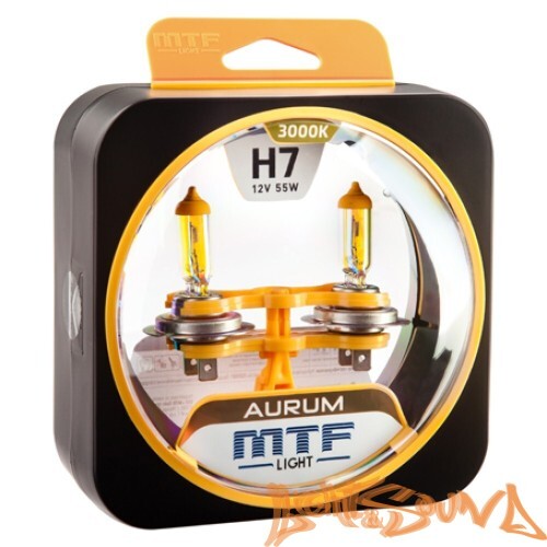 MTF Aurum H7, 12V, 55W Галогенные лампы (2шт)