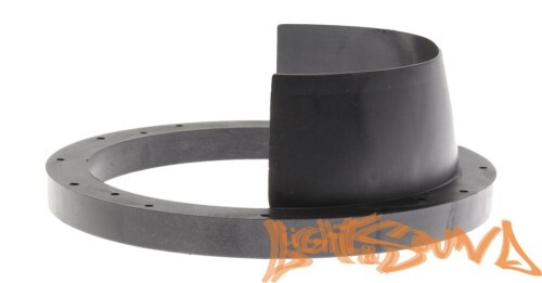 Водозащитный козырёк 6.5" с подиумом (пластик, ср. жестк.), 2шт