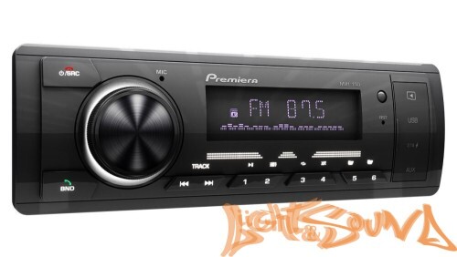 Premiera MVH-150 4 х 55 Вт, FM / USB ресивер с Bluetooth (белая подсветка)