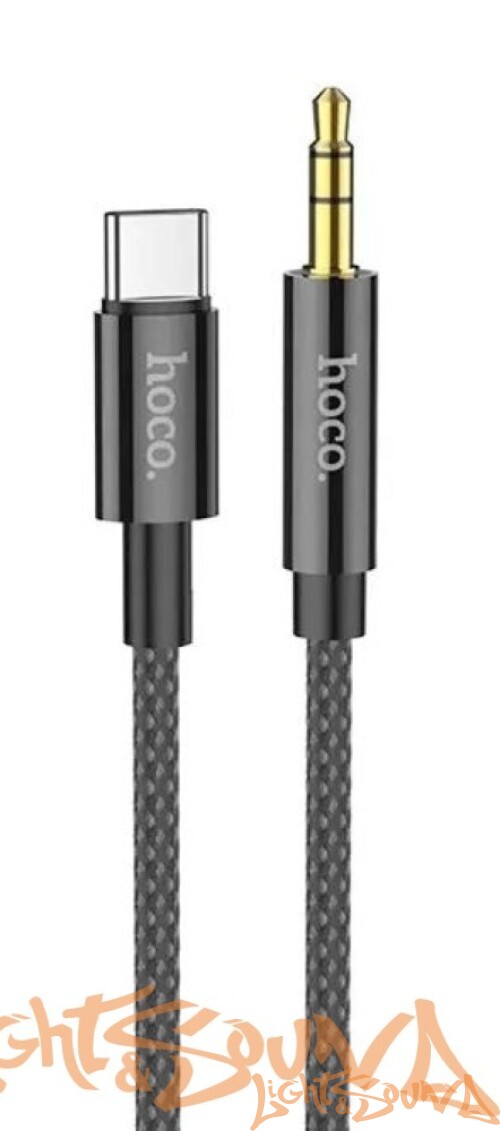 HOCO Mini Jack-USB Type C, 1 метр