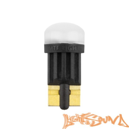 MTF Light 3D Traces W5W/T10, 5000к белый свет, 12В, 0,9Вт, CanBus, 2шт