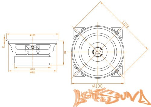 DL Audio Gryphon Lite 100 v.3 широкополосные динамики (комплект)