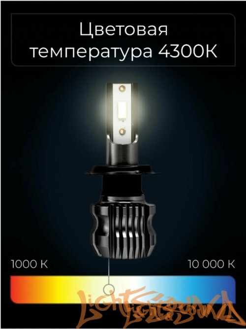 Clearlight LED Type X5 HB3 4000lm, 4300k (2 шт)